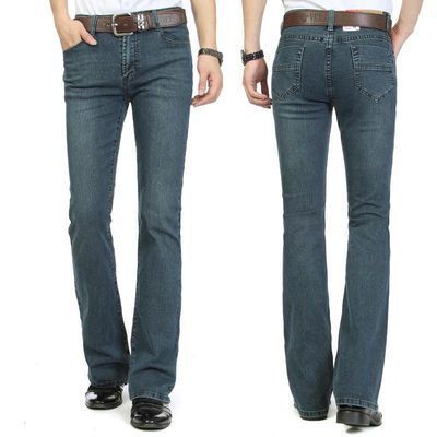 Quần Jeans Dài Ống Loe Thời Trang Dành Cho Nam