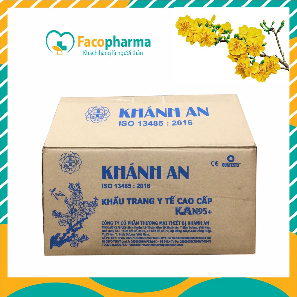 Combo 20 Hộp khẩu trang N95 cao cấp khánh an KAKAN95TET
