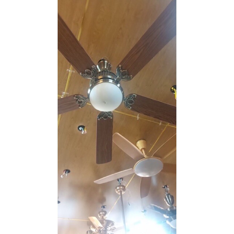 Quạt Trần gỗ 5 Cánh bảo hành 5 năm