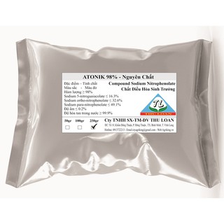 ATONIK 98% - Nguyên Chất Natri Nitrophenolate 98% Gói 250gr