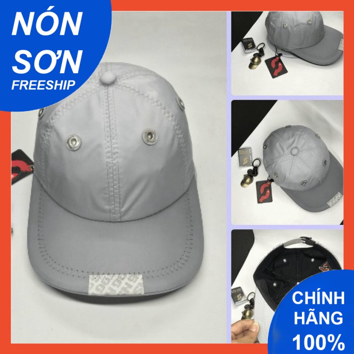 Mũ Lưỡi Trai Nón Sơn  Vải Dù Chính Hãng Hàng Chuẩn Tem 7 Màu Thời Trang Cao Cấp Mới 2023