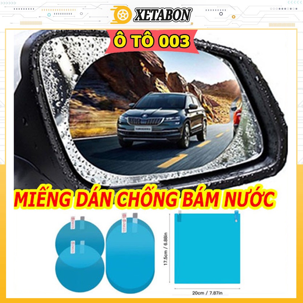 Miếng dán chống nước Tai gương - Công nghệ nano phân tử bạc