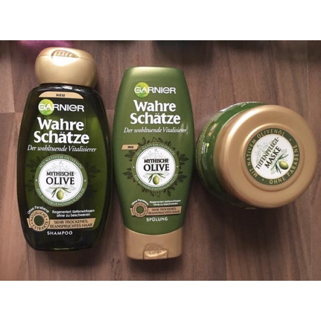 [Có bill] Cặp gội xả ủ tóc GARNIER nội địa Đức