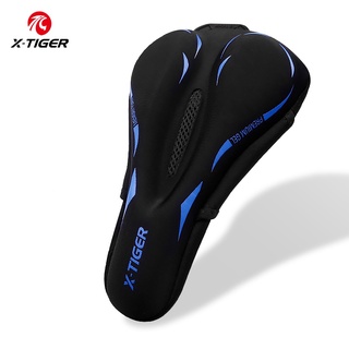 X-TIGER Nắp đệm xe đạp Đệm xe đạp silicon Memory Foam dày 3cm