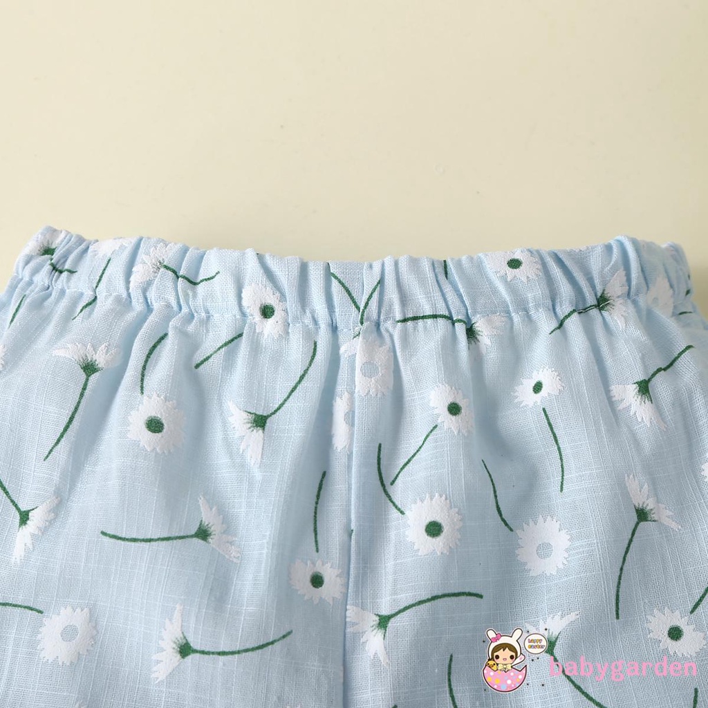 Quần Dài In Hình Hoa Bồ Công Anh Cho Bé Gái