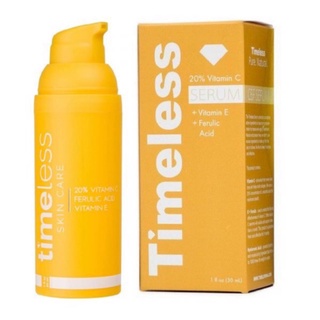 Serum Timeless 20% Vitamin C + E + Ferulic Acid Tinh chất trắng sáng da giảm thâm