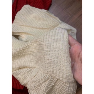 Váy tay bồng cổ tròn tiểu thư