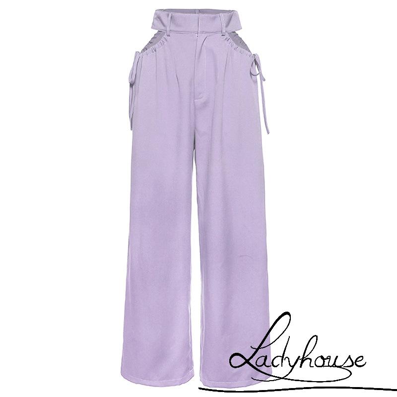 Quần Dài Lưng Cao Phối Dây Rút Thời Trang Cho Nữ Ld %0020 | BigBuy360 - bigbuy360.vn