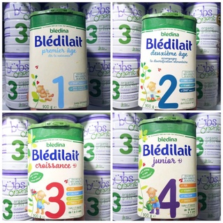 Sữa bột Bledilait Bledina Pháp số 1/2/3/4 900gram date 2022