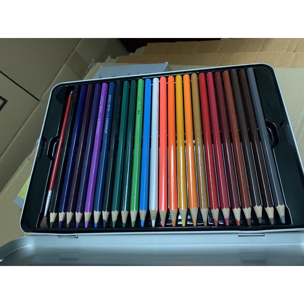 🔹 Bộ Bút Chì Màu Hộp Thiếc Baoke PW 12/24/48/72 màu.