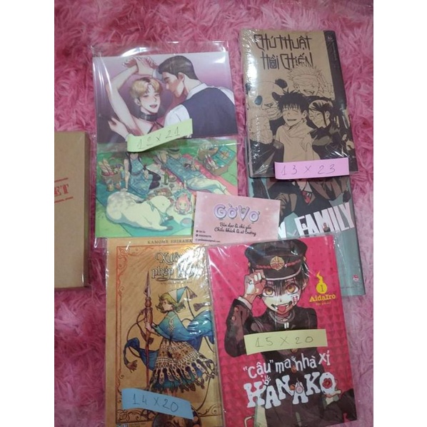 COMBO TÚI - BỌC DÁN ĐỰNG TRUYỆN