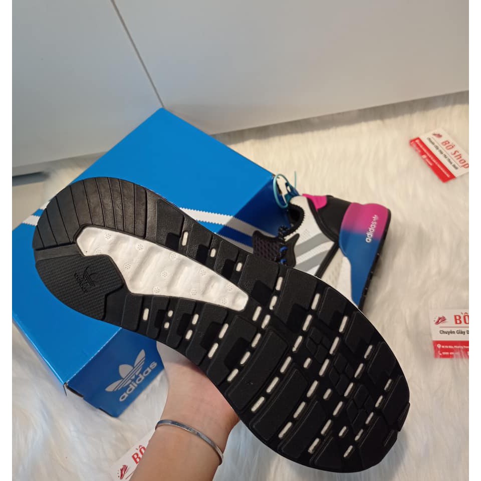 GIÀY THỂ THAO NAM NỮ ADIDAS ZX 2K BOOST CORE BLACK BLUE PINK