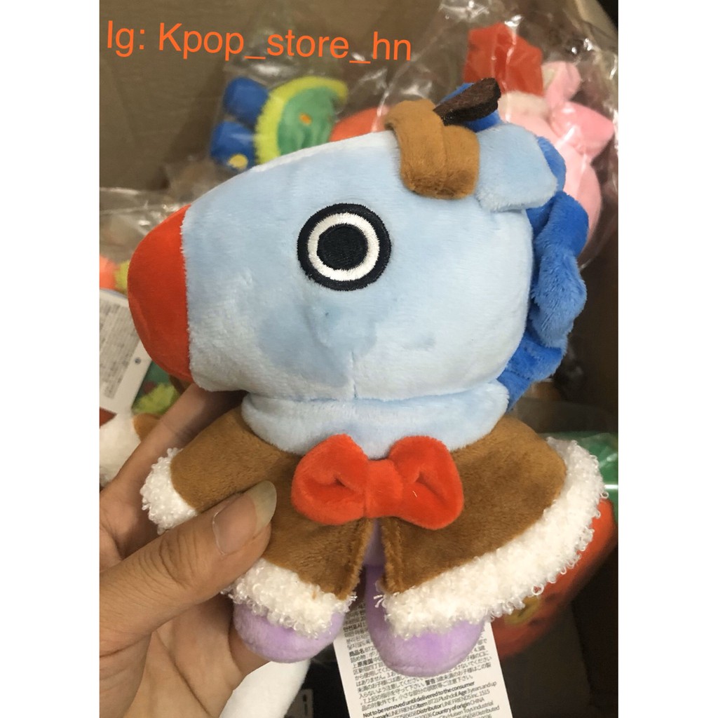 standing doll BT21 giáng sinh officail