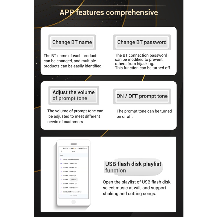 Mô Đun Khuếch Đại Âm Thanh Bluetooth ZK-F502H TPA3116D2 50W+50W