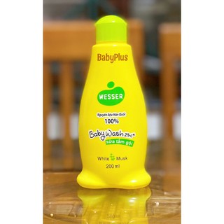 Sữa tắm gội 2in1 Wesser cho bé