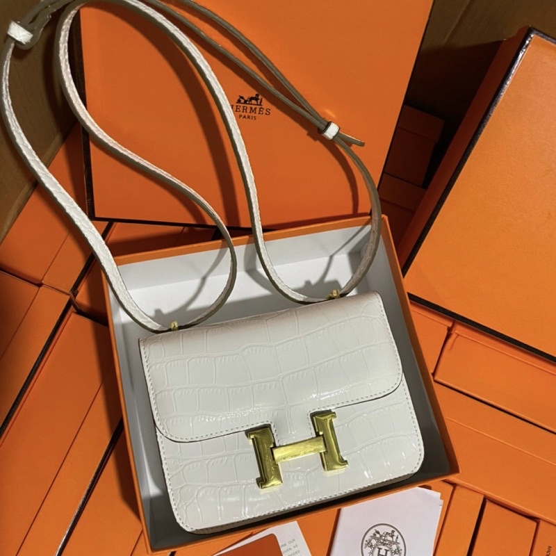 Túi da rắn Hơ Mét size 19cm (FULL HỘP)