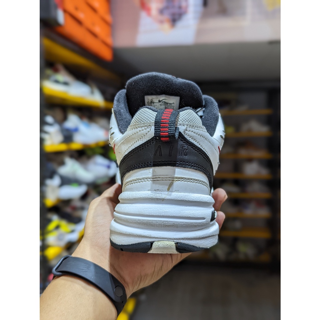 Giày 2hand Nike Air Monarch IV 'White Black Red' 415445-101 - Giày Cũ Sài Gòn 443