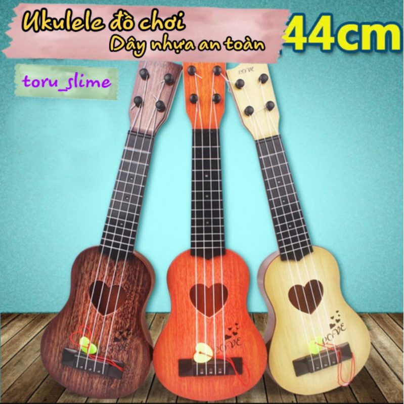 Đàn Ukulele/Guitar mini mô phỏng|Đồ chơi giáo dục loại tốt cho bé