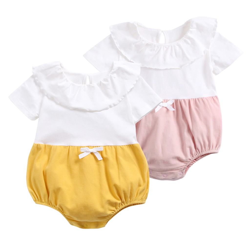 Jumpsuit Sanlutoz chất liệu cotton thời trang mùa hè xinh xắn cho bé gái
