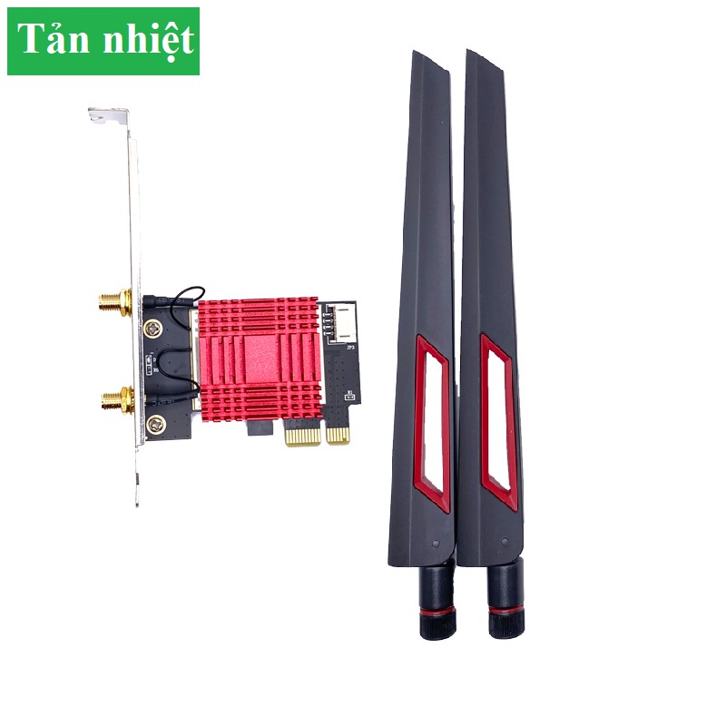 Card WIFI Intel AC8260 AC9260 AX200 AX210 802.11ax Kép Bluetooth 5.0 - Hỗ trợ các main có khe m2 wifi, PCIe | BigBuy360 - bigbuy360.vn