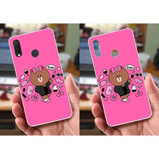 Ốp lưng Huawei Nova 3i (dẻo viền trắng trong) - Hình Cartoon