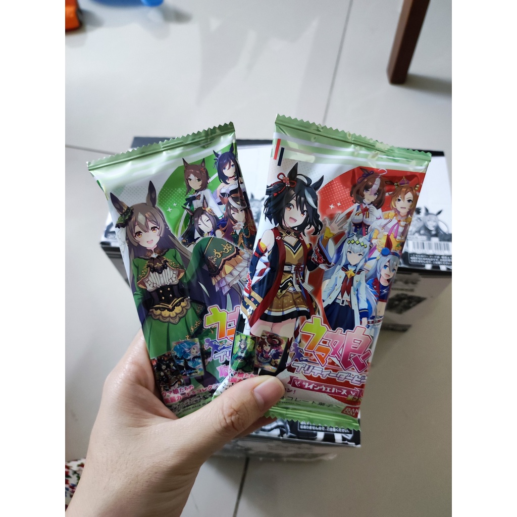 1 Gói thẻ nhân phẩm/ Pack Ramdom Uma Musume Pretty Silence Suzuka