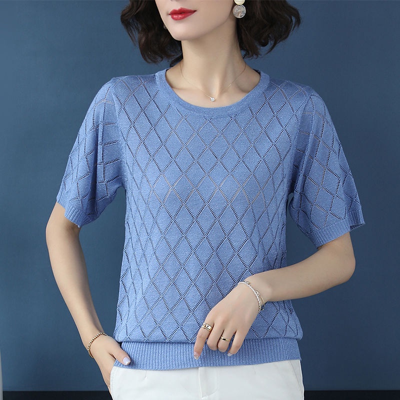 Áo Len Dáng Rộng Thời Trang Mùa Hè Cho Nữ