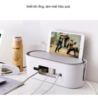 Hộp đựng ổ cắm điện Box Power Cord trang trí đẹp mắt [Giá đẳng cấp]