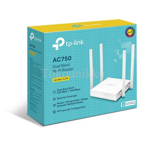 Bộ Định Tuyến Không Dây Tp-Link Ac750 Archer C24