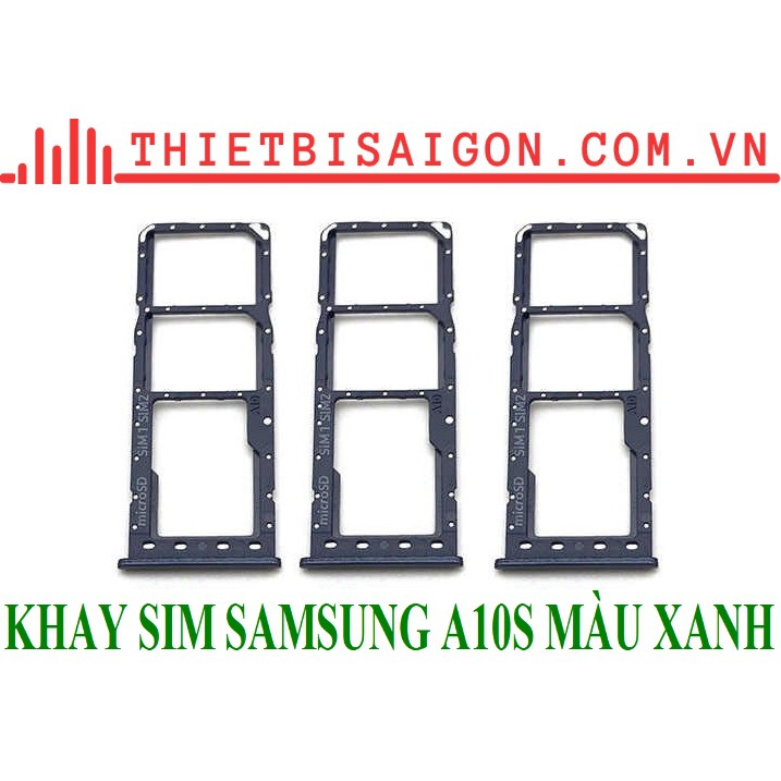 KHAY SIM SAMSUNG A10S MÀU XANH