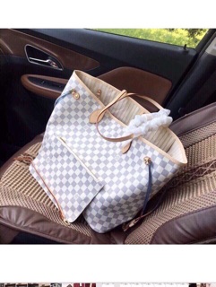 Túi lv neverfull kèm ví