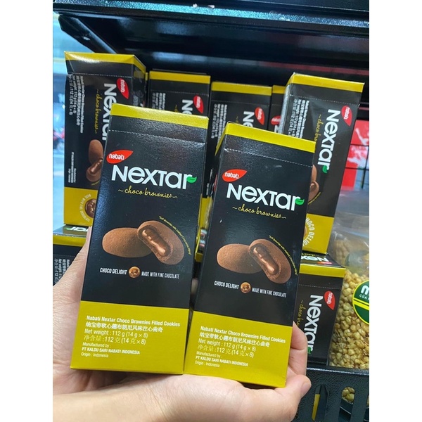 Bánh Nextar Nhân Socola Mềm Hộp 8 Bánh