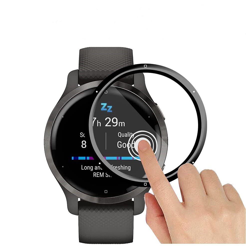 Miếng dán TPU mềm siêu mỏng linh hoạt bảo vệ màn hình 3d cho đồng hồ thông minh Garmin Venu 2 2s
