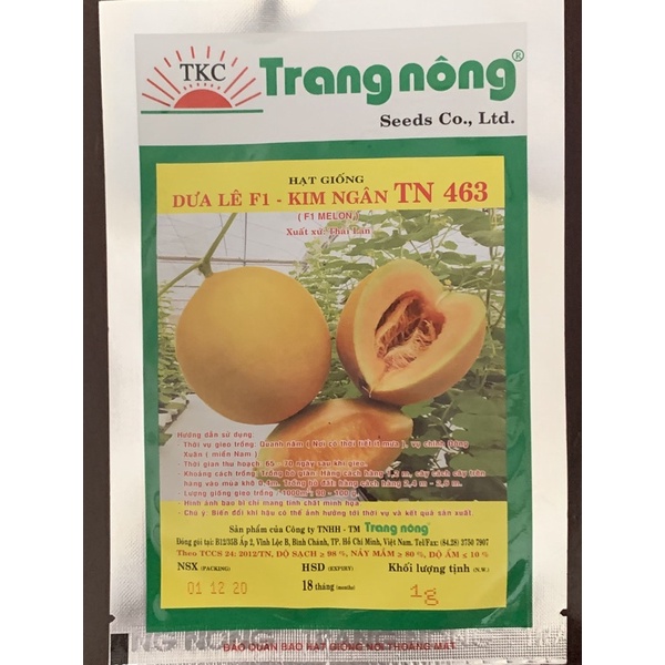 Hạt giống Dưa Lê F1-Kim Ngân TN463