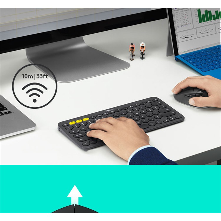 Chuột Không Dây Logitech M720 Thiết Kế Đơn Giản Chất Lượng Cao