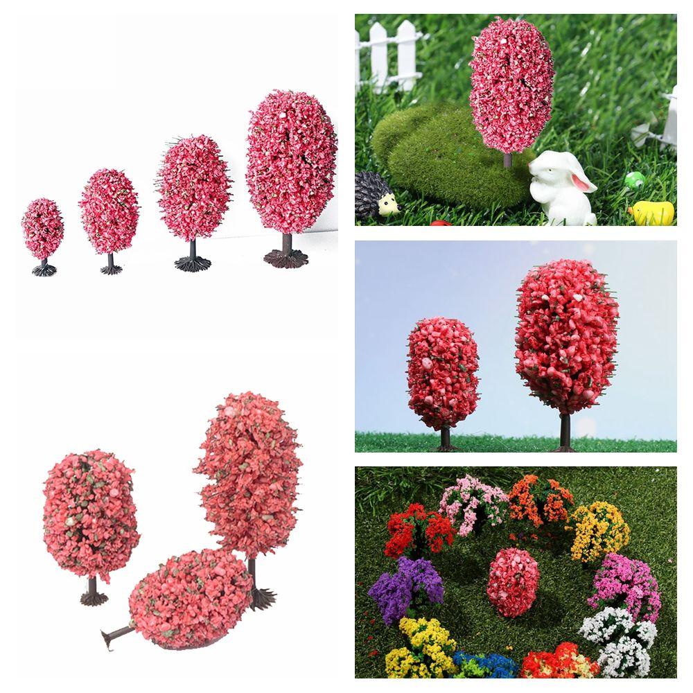 Bộ 10 Mô Hình Cây Thông Mini Dùng Trang Trí Tiểu Cảnh Dịp Giáng Sinh
