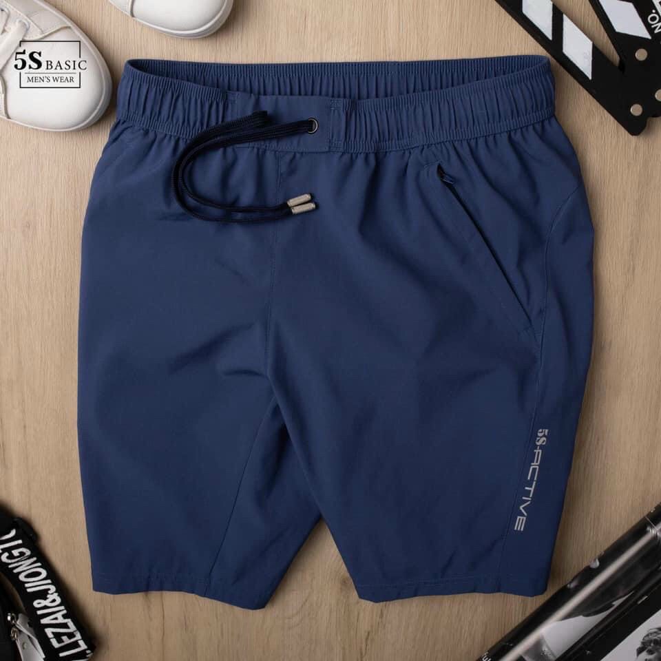 Quần Đùi Nam Thể Thao vải Thun Lạnh dày dặn thoáng mát, co giãn tốt