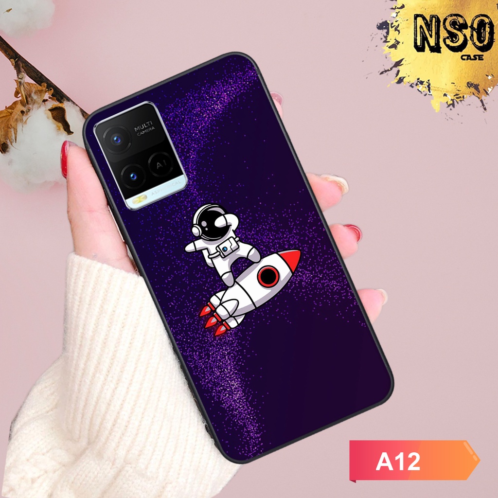 Ốp Lưng Vivo Y21 - Y21s In Hình Phi Hành Gia Đẹp Chất
