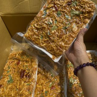 Cơm cháy chà bông khô gà siêu ngon