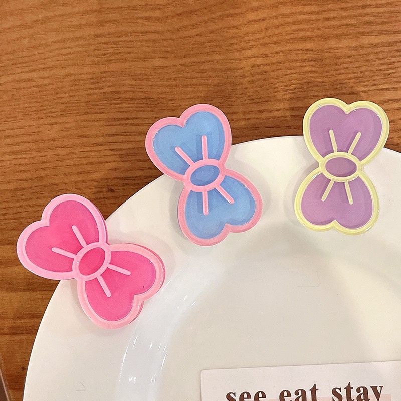Kẹp tóc hình nơ mini dễ thương phong cách hàn quốc cho bé
