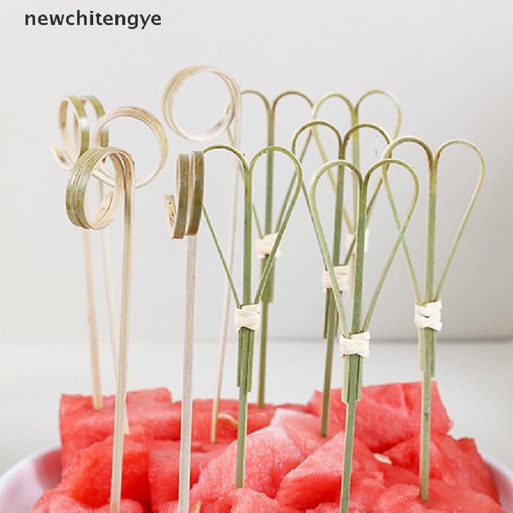 100 Xiên Tre Ăn Trái Cây Dùng Một Lần Tiện Dụng