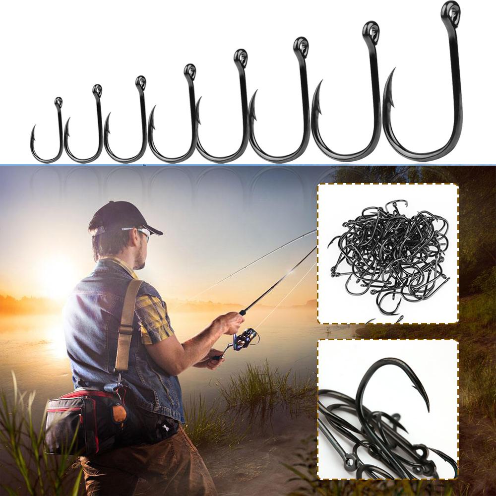 FAY Bộ 100 Móc Câu Cá Chất Lượng Cao Chuyên Dùng