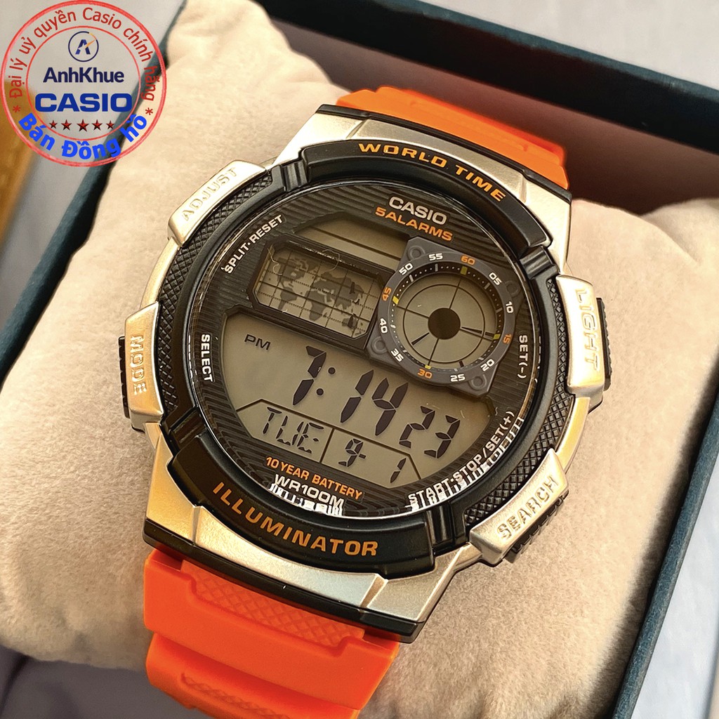 Đồng hồ nam Casio AE-1000 AE-1000W-1A3 AE-1000W-1B AE-1000W-2A AE-1000W-3A AE-1000W- | BigBuy360 - bigbuy360.vn