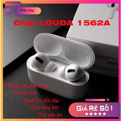 Tai nghe không dây , Tai nghe bluetooth, Đổi Tên, Định Vị, Xuyên Âm, Chống Ồn, Cảm Ứng Lực
