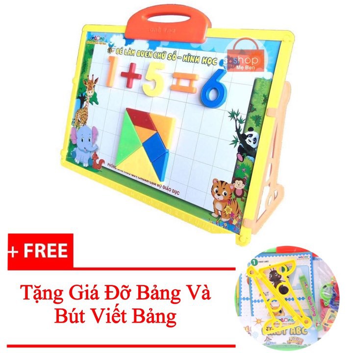 (Hàng VN) Bảng Nam Châm Antona Giúp Bé Học Số Và Hình Học FC KIDS - Món quà cho bé, hạnh phúc ba mẹ! FC KIDS