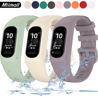 Dây Đeo Cổ Tay Bằng Silicon Có Thể Điều Chỉnh Thoáng Khí Cho Garmin vivosmart 5/Garmin smart5