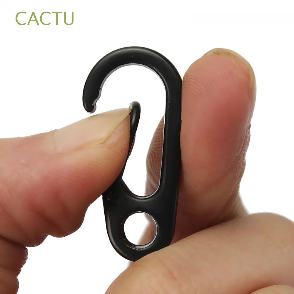 CACTU Pair EDC Outdoor Keychain Clip Tool Stainless Steel Carabiner
