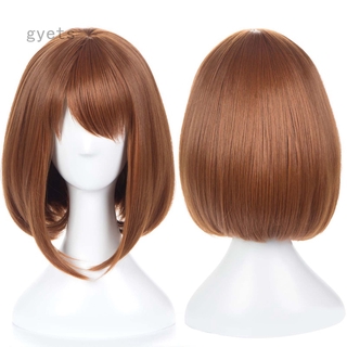 Tóc Giả Ngắn Cosplay Nhân Vật Ochako Uraraka