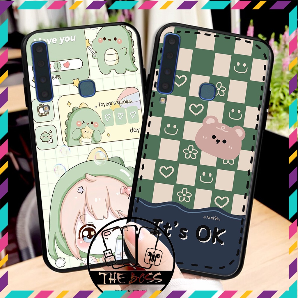 Ốp lưng Samsung A9 2018 in hình  3D  GẤU CỰC XINH- HÌNH SIÊU ĐẸP