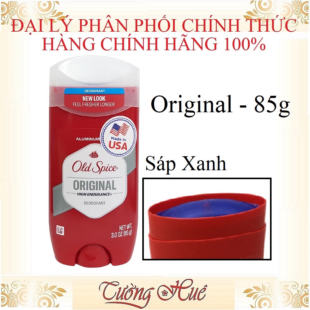 Lăn Khử Mùi Nam Old Spice Sáp Xanh - 85g